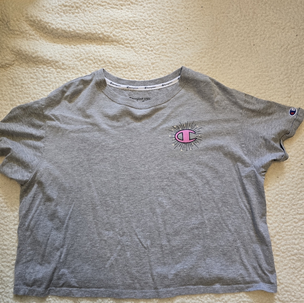 Gray Champion crop top